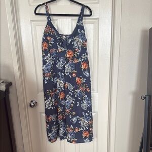 Xhilaration size XL midi dress adjustable straps
